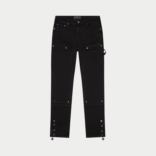 GS Flared Carpenter Denim Black