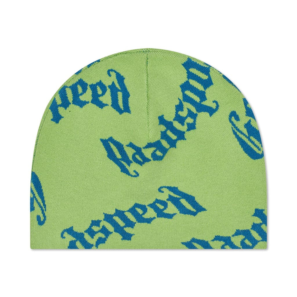 OG logo Beanie (GREEN APPLE/BLUE)