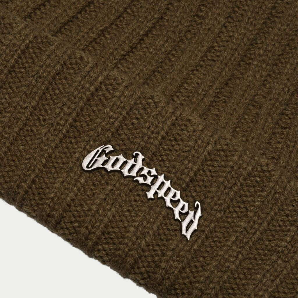 Og Logo Emblem Beanie (Olive)