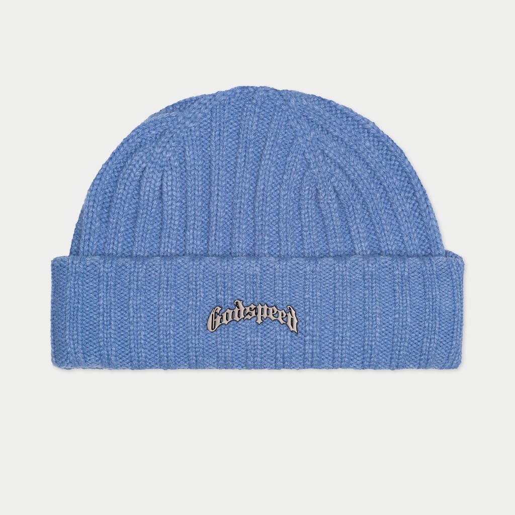 Og Logo Emblem Beanie (Frosted Blue)