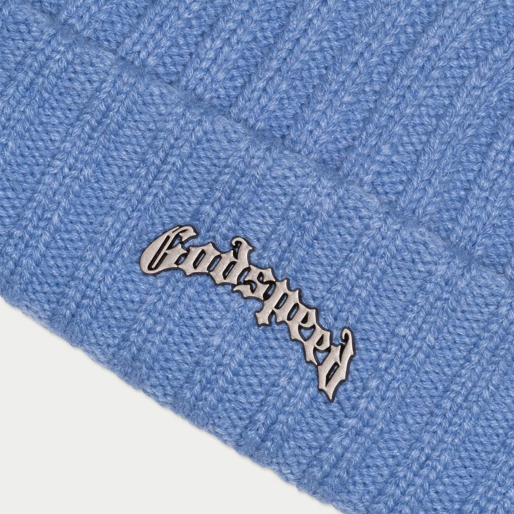 Og Logo Emblem Beanie (Frosted Blue)