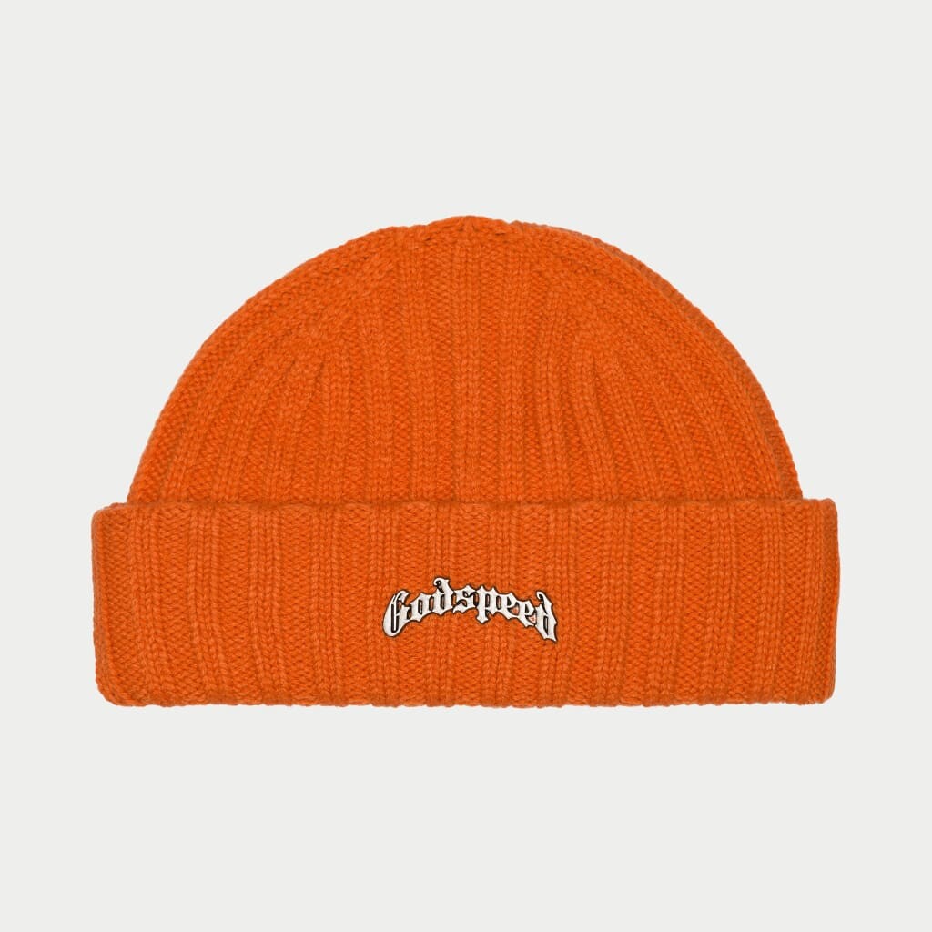 Og Logo Emblem Beanie - ORANGE - HAT