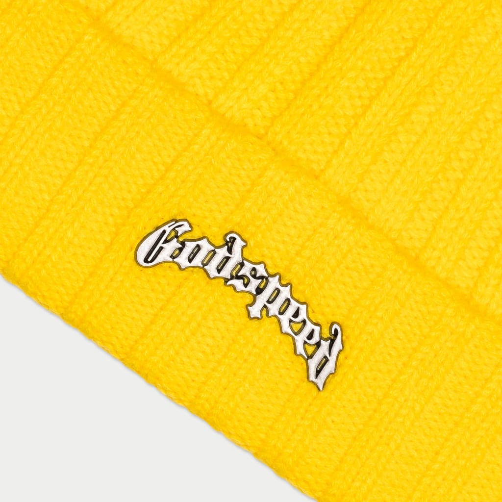 Og Logo Emblem Beanie (Yellow)