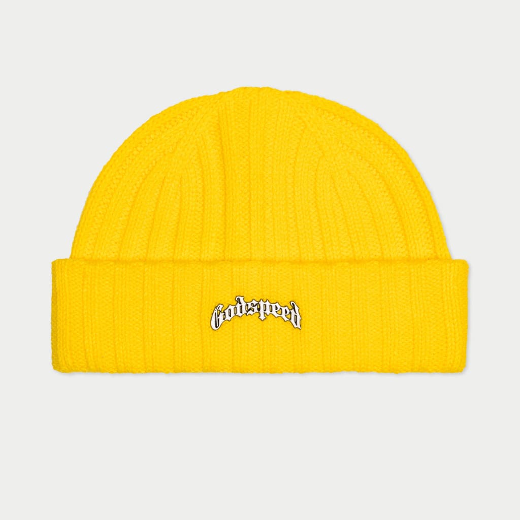 Og Logo Emblem Beanie (Yellow)