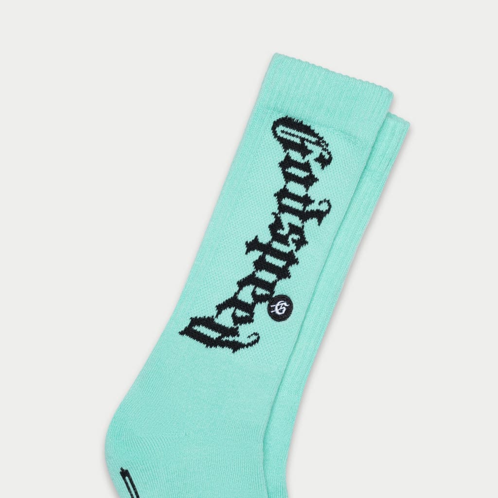 OG Logo Sock (Electric Teal)