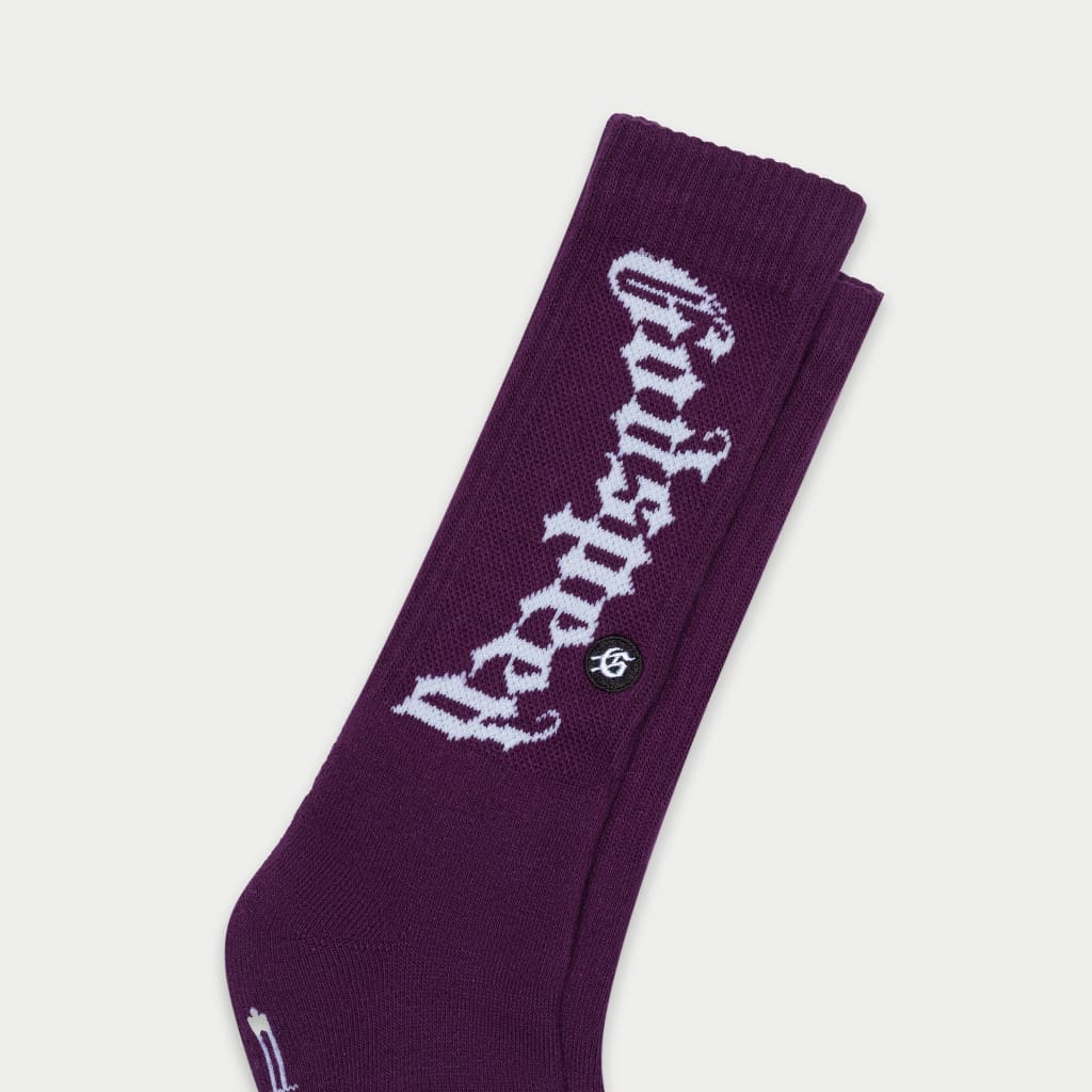 OG Logo Sock (Grape)