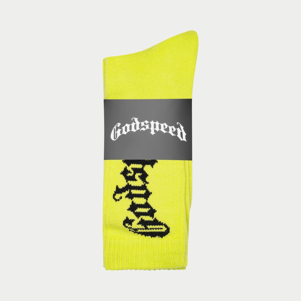 OG Logo Sock (Neon Yellow)