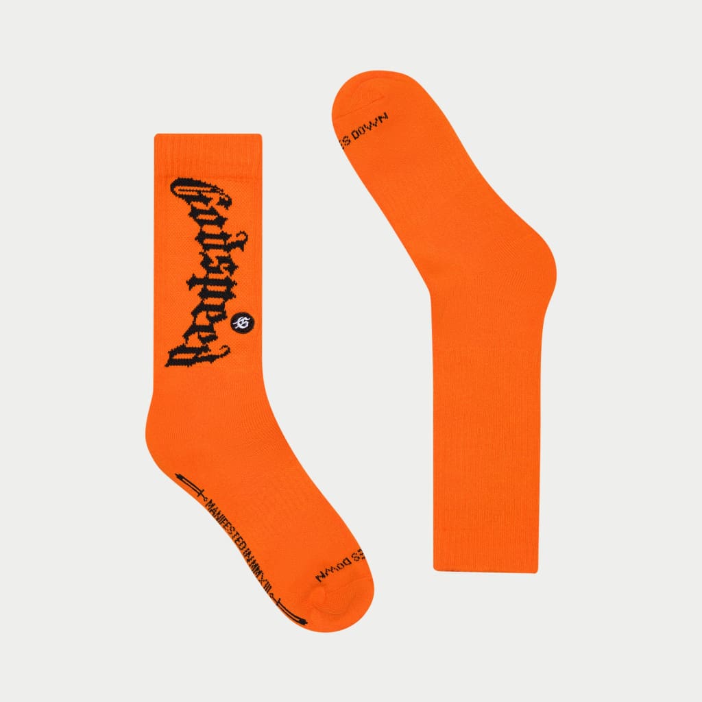 OG Logo Sock (Tangerine)