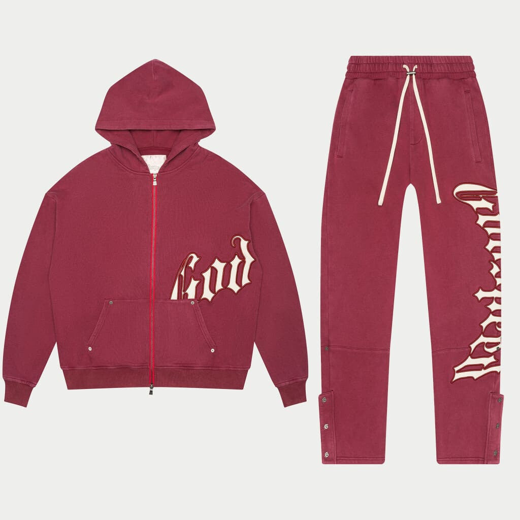 OG Logo V2 Sweatsuit (Burgundy)