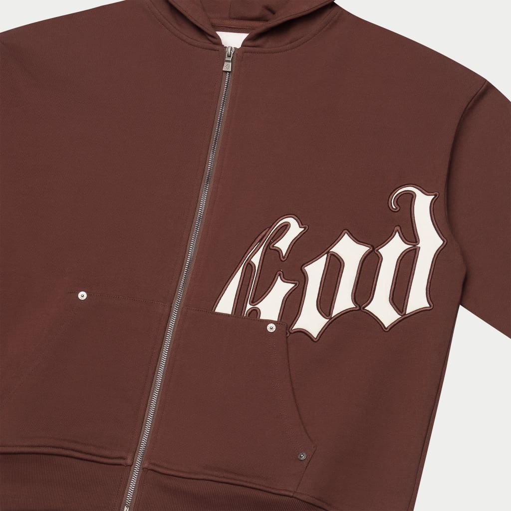 OG Logo V2 Sweatsuit (Brown/White)